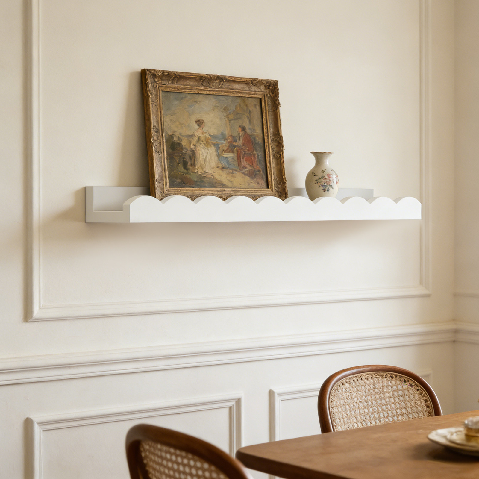 ชั้นวางหนังสือแบบลอยติดผนัง 2  - Baby Nursery Floating Shelves บทวิจารณ์และราคา