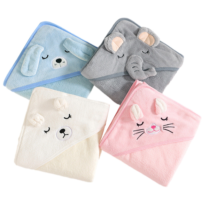 ผ้าขนหนูอาบน้ำเด็ก ลายการ์ตูนส - Baby Nursery Accessories บทวิจารณ์และราคา