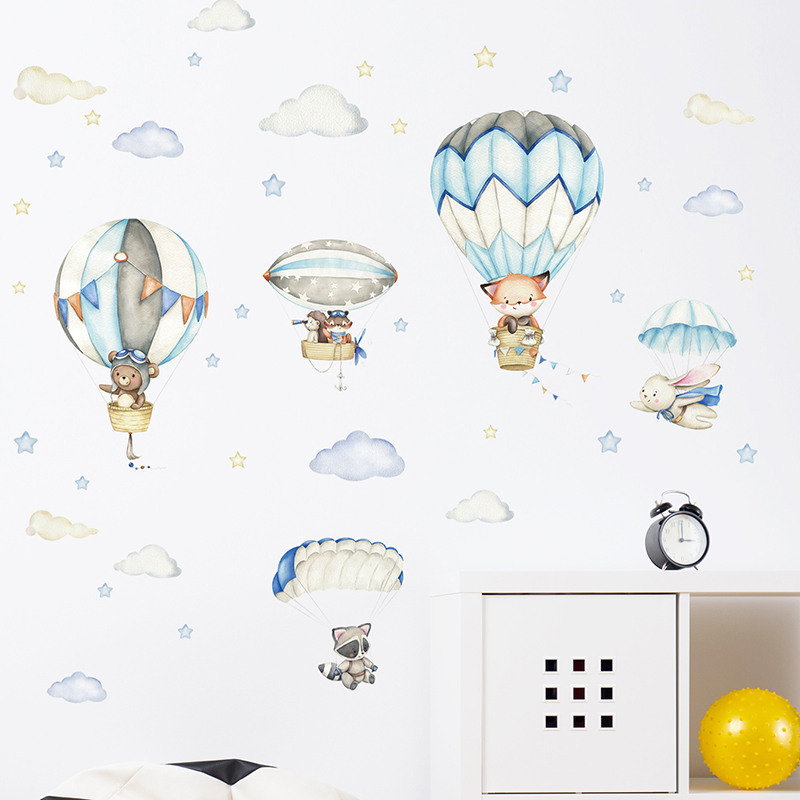 การ์ตูนสัตว์น่ารัก Hot Air บอล - Baby Nursery Products บทวิจารณ์และราคา