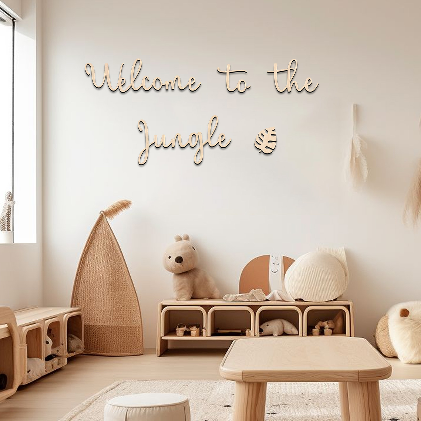 ป้ายไม้ต้อนรับสู่ป่า - ของตกแต - Baby Nursery Products บทวิจารณ์และราคา