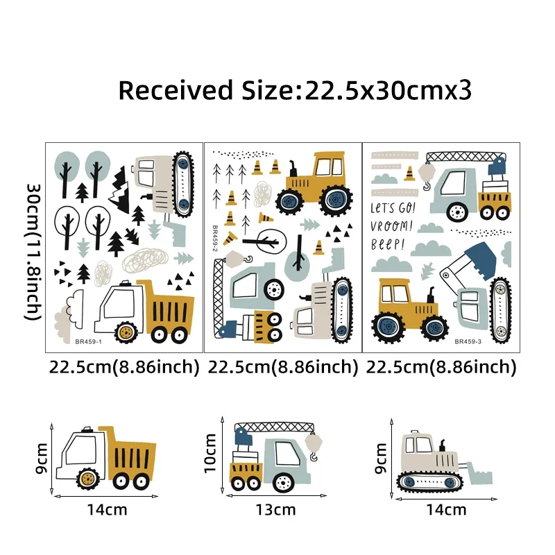 วาดด้วยมือน่ารักรถยนต์ Cargo ร - Baby Nursery Products บทวิจารณ์และราคา