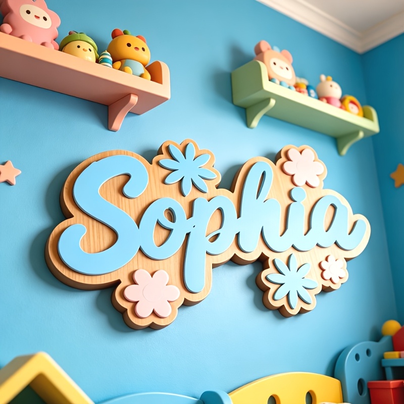 ป้ายห้องพักธีมดอกไม้แบบส่วนตัว - Baby Nursery Themes บทวิจารณ์และราคา