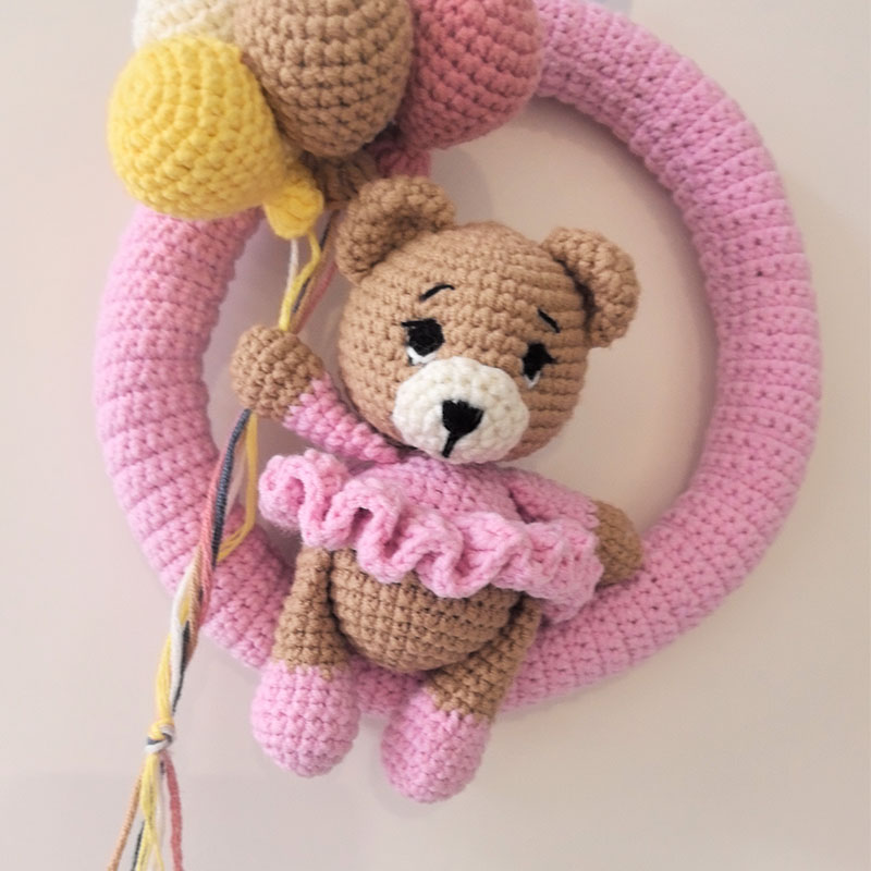 พวงหรีดชื่อถักโครเชต์แบบสั่งทำ - Baby Nursery Products บทวิจารณ์และราคา