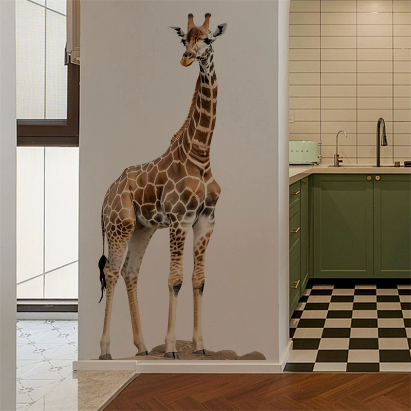 สติกเกอร์รูปยีราฟขนาดใหญ่สำหรั - Baby Nursery Giraffe บทวิจารณ์และราคา