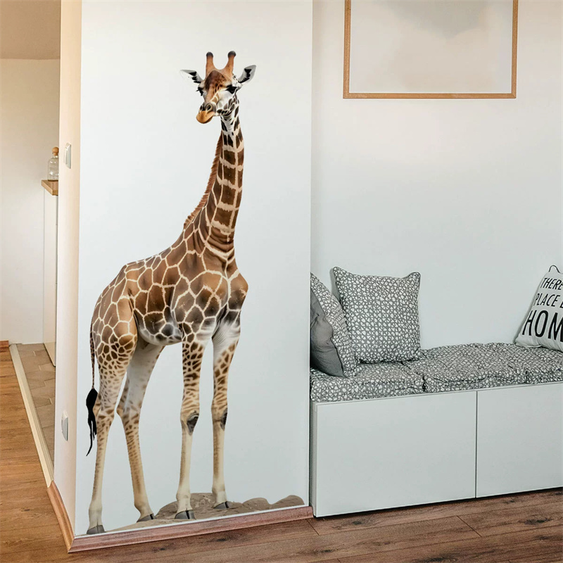 สติกเกอร์รูปยีราฟขนาดใหญ่สำหรั - Baby Nursery Giraffe บทวิจารณ์และราคา