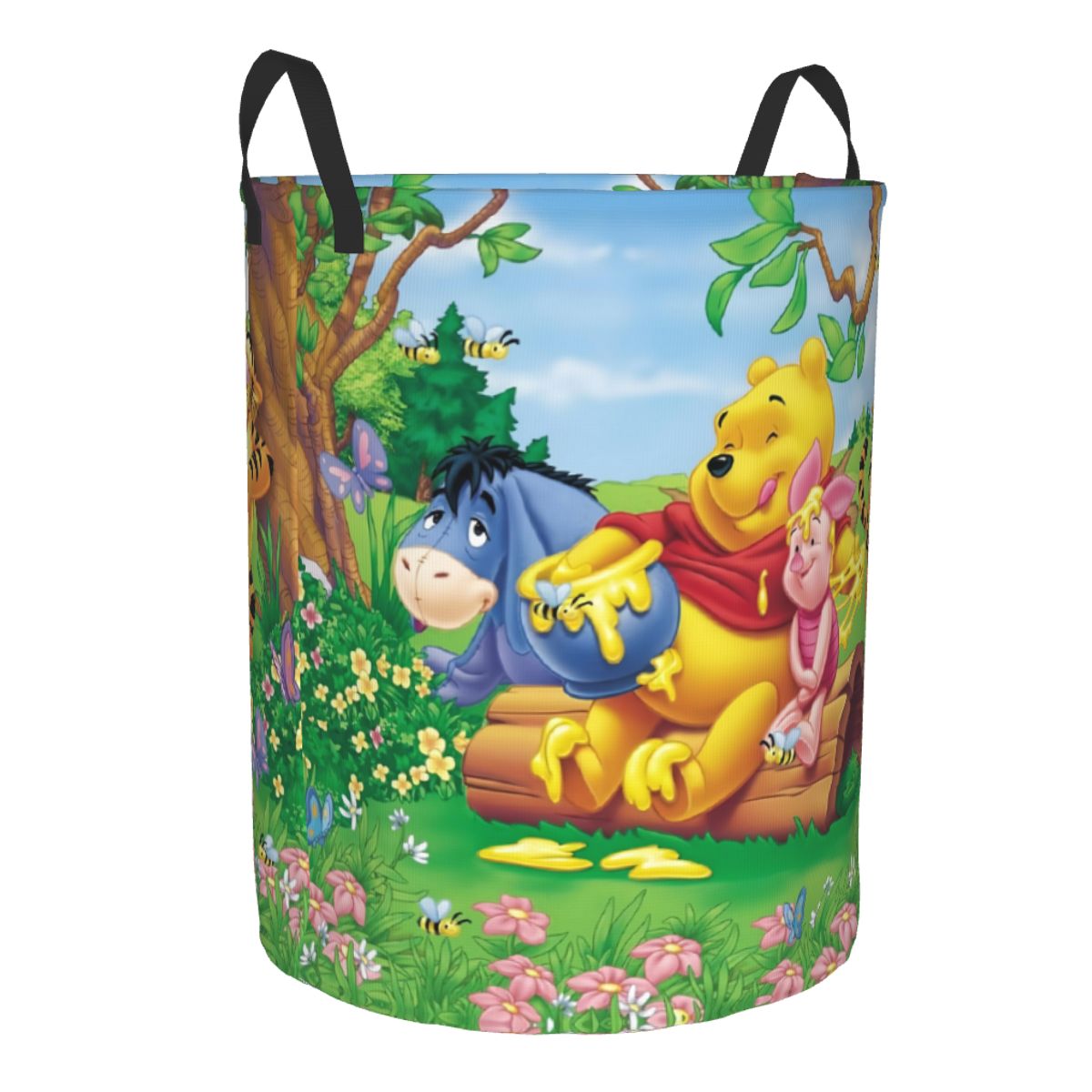 ตะกร้าผ้าลายการ์ตูนวินนี่เดอะพ - Baby Nursery Winnie The Pooh บทวิจารณ์และราคา